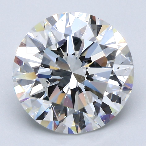 5.03 carat F-SI1 Excellent cut Natūralus Round Deimantas (1)