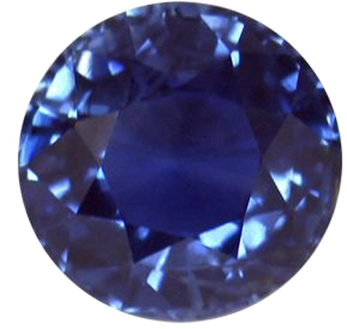 1.54 carat BLUE Round Safyras (1)