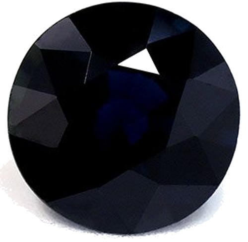 2.19 carat BLUE Round Safyras (1)