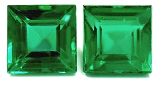 1.95 carat GREEN Square Smaragdas (1)