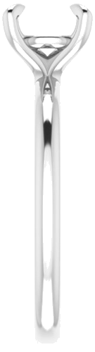 Sužadėtuvių Žiedas „Solitaire“ 950 Platinos Round 7mm (4)