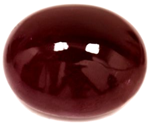 31.23 carat RED CABOCHON cut Oval Rubinas (1)