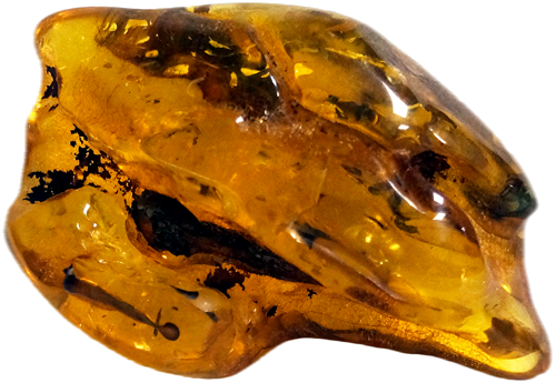 81.10 g Amber Nugget with water and bubbles (2)