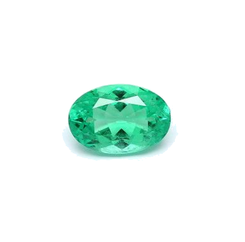1.5 carat GREEN MODIFIEDBRILLIANT cut Oval Smaragdas (1)