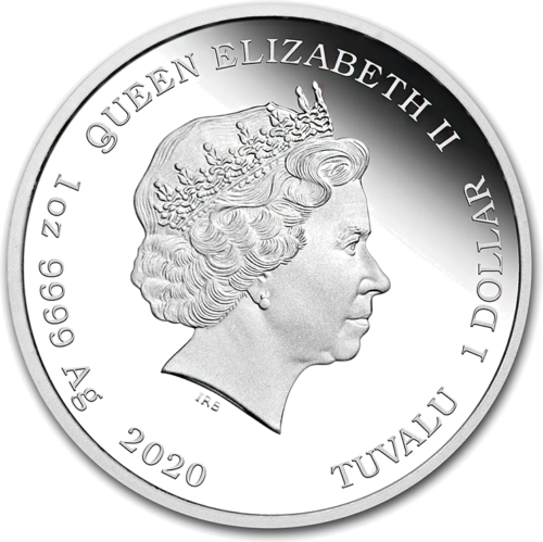 1 oz Сребърна монета на Джеймс Бонд Няма време да умреш 2020 Australia PROOF (2)