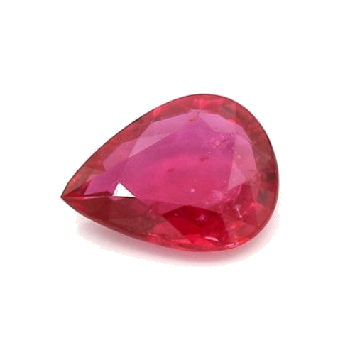 1.52 carat RED BRILLIANTSTEP cut Pear Rubinas (1)