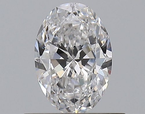 0.5 carat D-SI1 Natūralus Oval Deimantas (1)