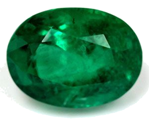 3.79 carat GREEN Oval Smaragdas (1)