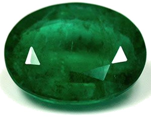 3.33 carat GREEN Oval Smaragdas (1)