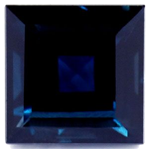 1.35 carat BLUE Square Safyras (1)