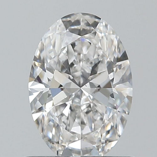 0.7 carat F-SI1 Natūralus Oval Deimantas (1)