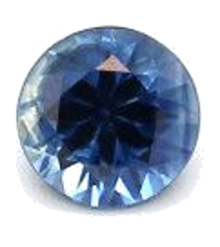 0.14 carat BLUE BRILLIANT cut Round Safyras (1)