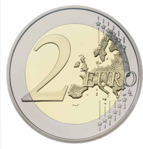 2022 Airija Erasmus 35-metis 2 eurų moneta (2)