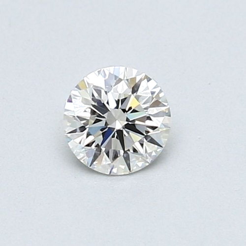 0.39 carat H-VVS1 Very Good cut Natūralus Round Deimantas (1)