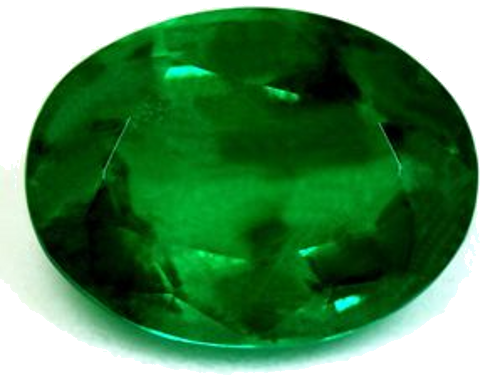 1.4 carat GREEN Oval Smaragdas (1)