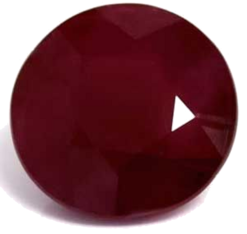 1.54 carat RED Round Rubinas (1)