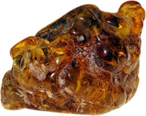 8,60 g Amber nugget with tree bark inclusion (2)