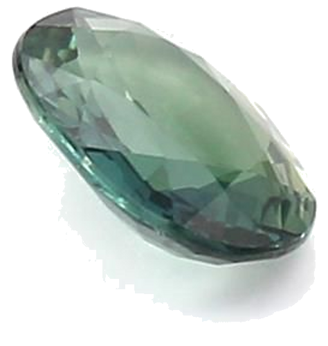 0.87 carat GREEN BRILLIANTSTEP cut Oval Safyras (1)