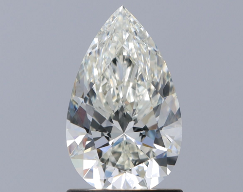 1.24 carat J-VS1 Natūralus Pear Deimantas (1)