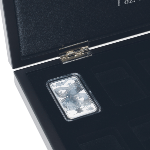 Кутия VOLTERRA за правоъгълни драконови монети в капсули (3)