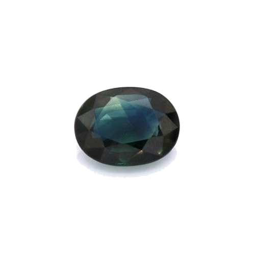 2.29 carat BLUE BRILLIANTSTEP cut Oval Safyras (1)