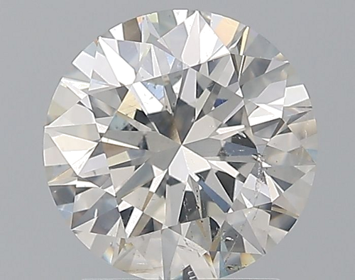 2.01 carat H-SI2 Excellent cut Natūralus Round Deimantas (1)
