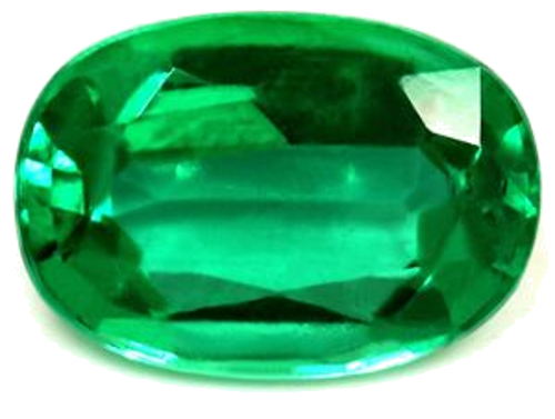1.42 carat GREEN Oval Smaragdas (1)