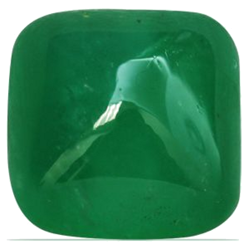 10.08 carat GREEN CABOCHON cut Other Smaragdas (1)