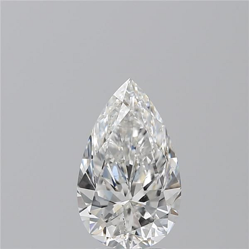 3.03 carat F-SI1 Natūralus Pear Deimantas (1)
