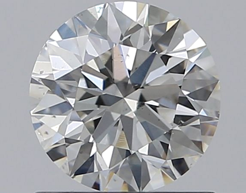 0.9 carat G-SI1 Excellent cut Natūralus Round Deimantas (1)