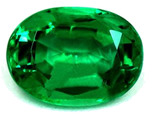 1.23 carat GREEN Oval Smaragdas (1)