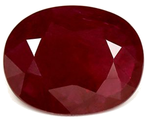 2.35 carat RED Oval Rubinas (1)