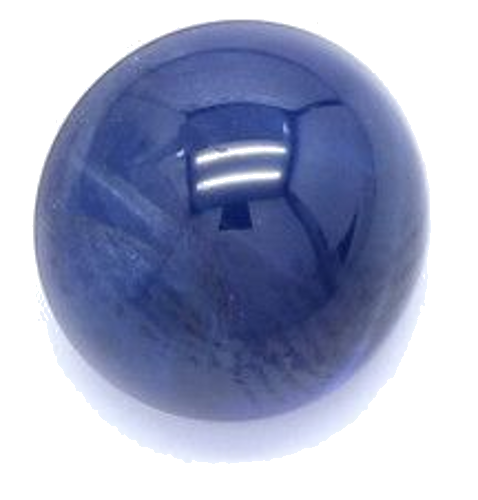 2.07 carat BLUE CABOCHON cut Round Safyras (1)