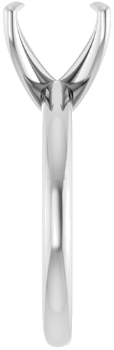 Sužadėtuvių Žiedas „Solitaire“ 950 Platinos Square 7mm (4)