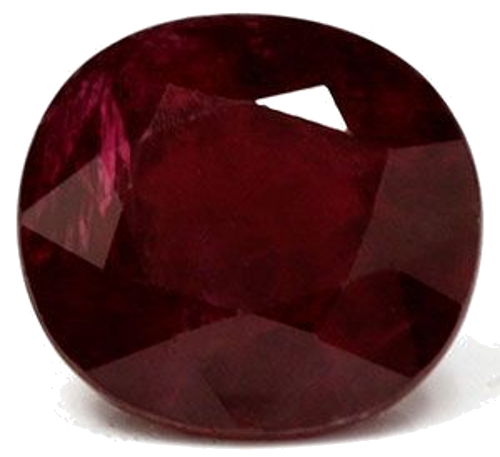 3.67 carat RED Oval Rubinas (1)