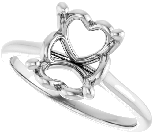 Sužadėtuvių Žiedas „Solitaire“ 585 Baltojo Aukso Oval 10mm x 8mm (5)