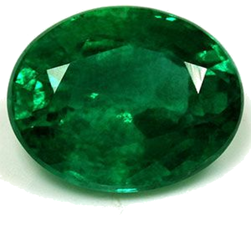 3.74 carat GREEN Oval Smaragdas (1)
