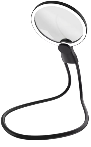 Лупа с LED подсветкой и выдвижным объективом 2x (6)
