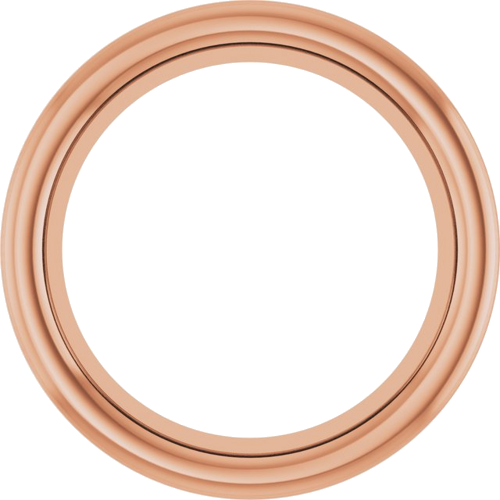 Pakabukas „Solitaire“ 585 Rožinis Aukso Round 6.5mm (1)