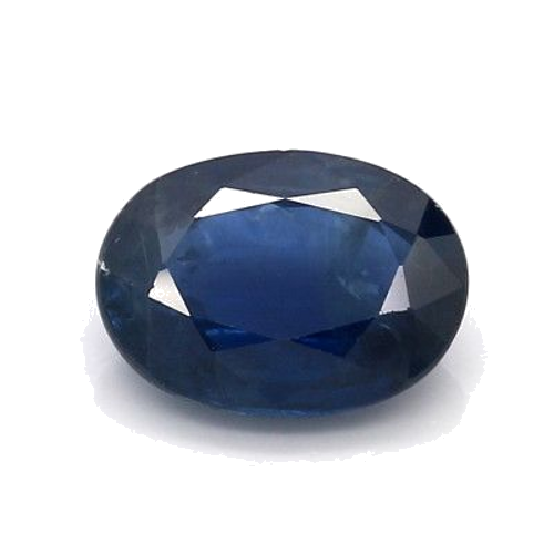 3.65 carat BLUE BRILLIANTSTEP cut Oval Safyras (1)