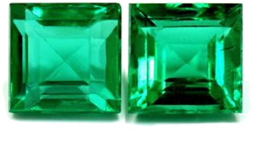 3.76 carat GREEN Square Smaragdas (1)