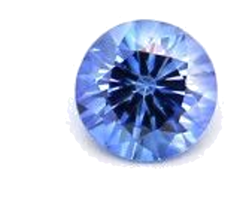 0.11 carat BLUE BRILLIANT cut Round Safyras (1)