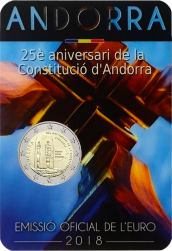 2018  Andoras konstitūcija 2 eiro monēta (2)