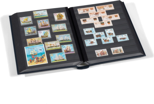 Stockbook album Leader Din (64 p.) (2)