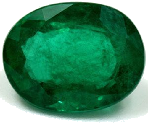 2.42 carat GREEN Oval Smaragdas (1)