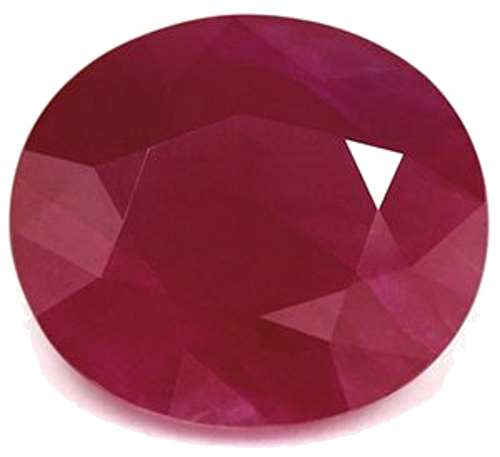 12.83 carat RED Oval Rubinas (1)