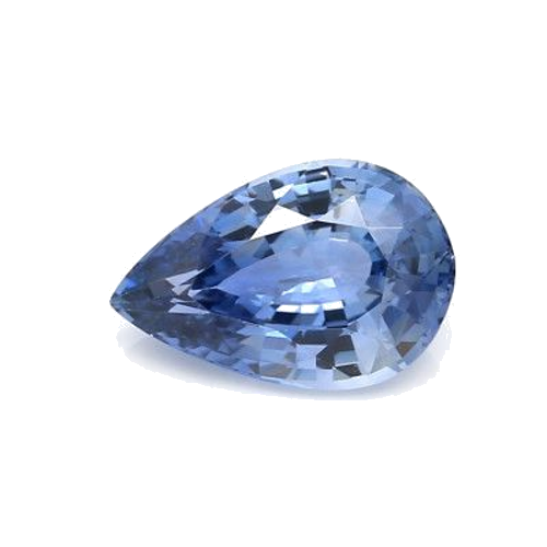 2.98 carat BLUE MODIFIEDBRILLIANTSTEP cut Pear Safyras (1)