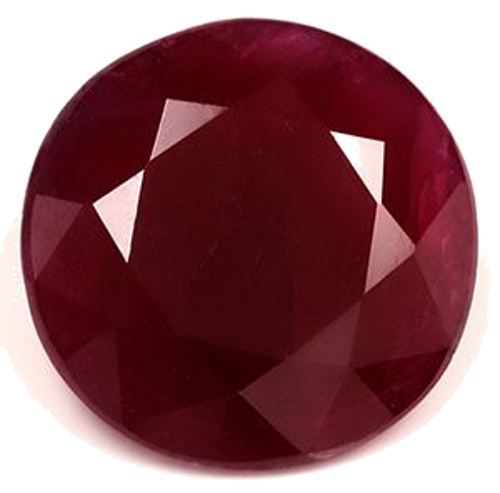4.91 carat RED Round Rubinas (1)