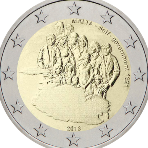 2013 Malta Constitution 2 euro coin (2)