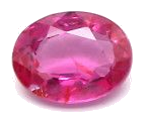 0.22 carat RED BRILLIANTSTEP cut Oval Rubinas (1)